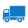 On-Site-Shredding Icon of a mobile shredding truck